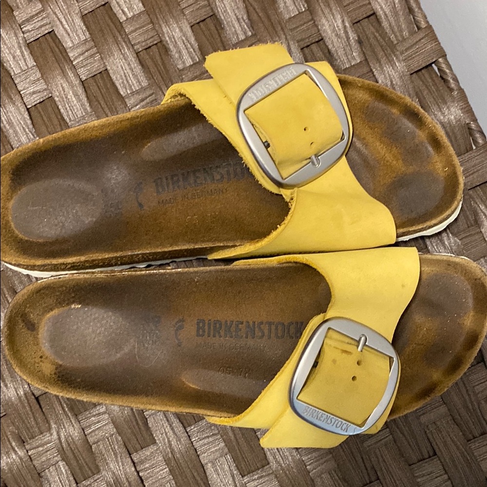 Birkenstock Yellow Sandals